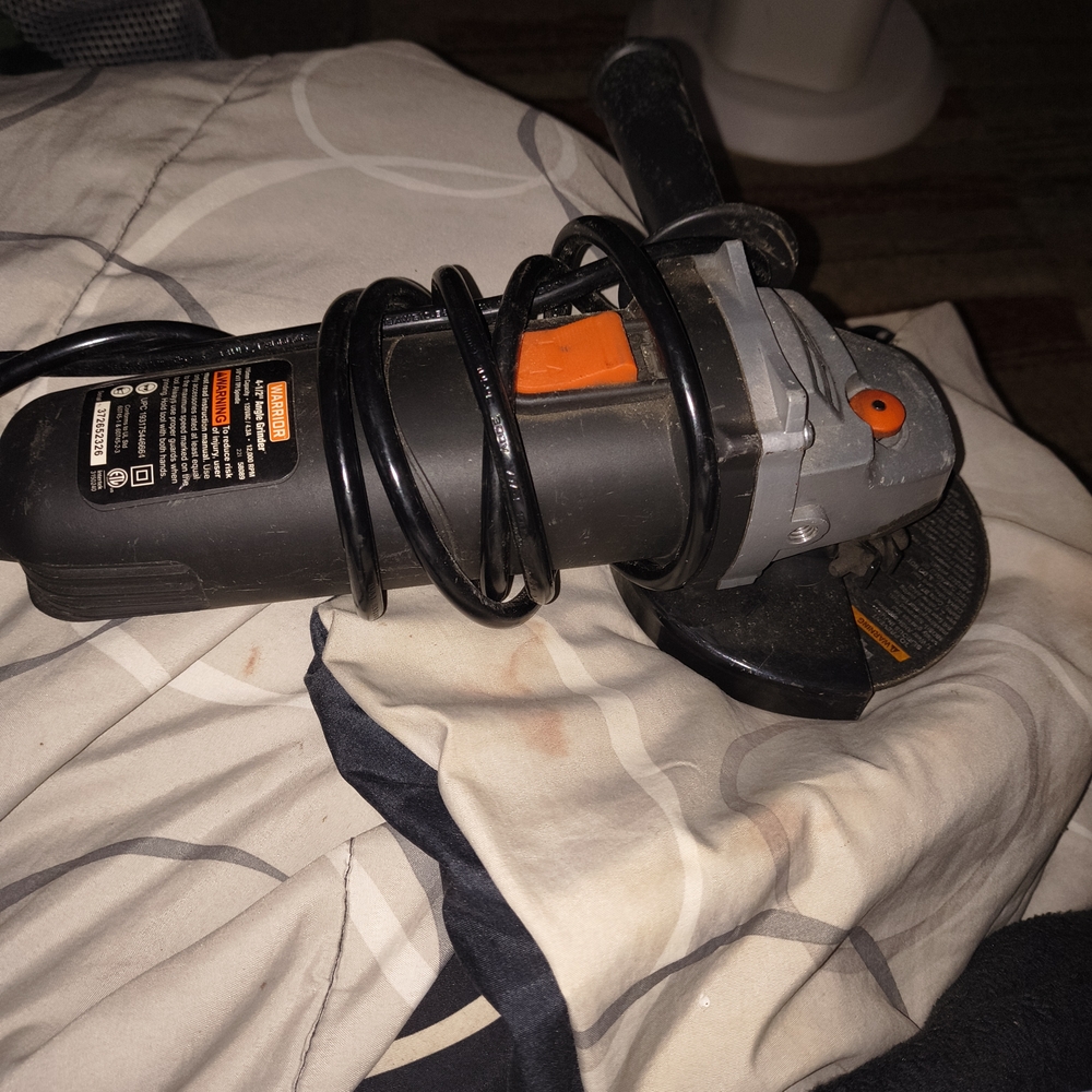 Black and Orange Power Tool